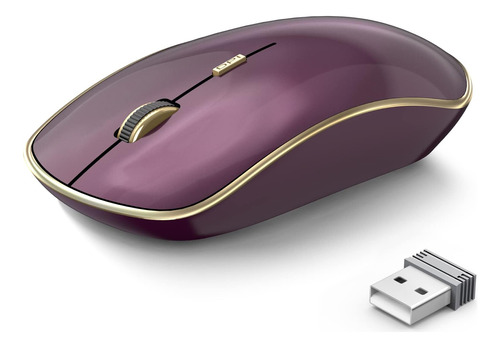 Mouse J Joyaccess Inalambrico/rojo Vino