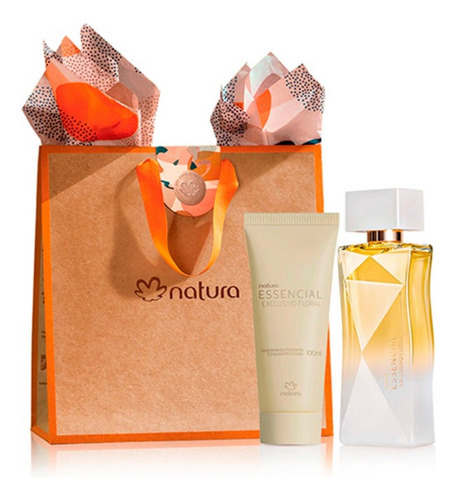 Kit Essencial Exclusivo Floral 100ml Y Hidratante Corporal