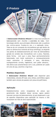 Balanceador Dinâmico Automático Pneu Off-road 35x13.50r17