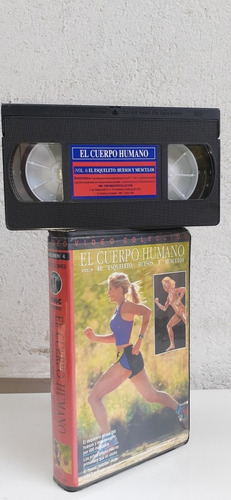 Vhs El Cuerpo Humano Volumen 4 El Esqueleto  En Español 