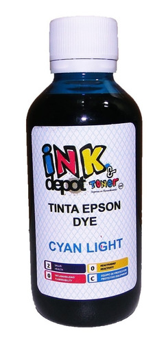 250 Ml. De Tinta Para Epson 664 T504 T544 Ndm L390 L4140 L5