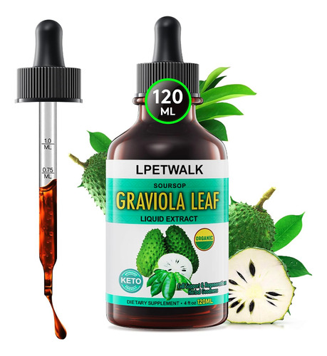 Extracto Hoja Guanabana Inmune Antioxidante 120ml Americano