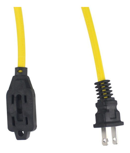 4 Pzas Extensión Keer Uso Rudo 5 Mts 2 Conductores 7amp