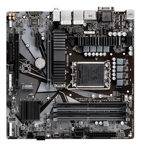 Tarjeta Madre Gigabyte Micro-atx Q670m D3h Ddr4 1700 Q670 Ex