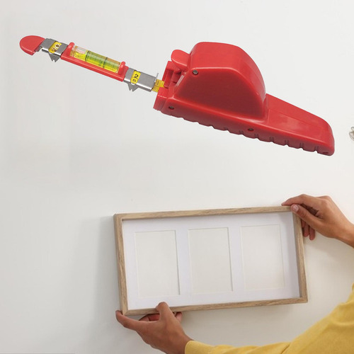 Herramienta Para Colgar Cuadros Con Nivel, Colgador De