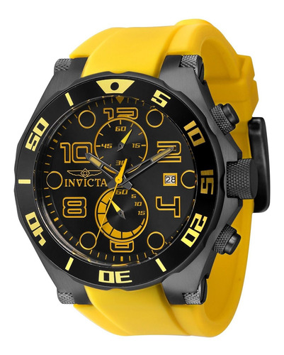 Reloj Para Hombres Invicta Pro Diver 40020 Amarillo