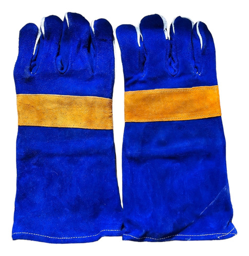 Guantes Soldador Azul