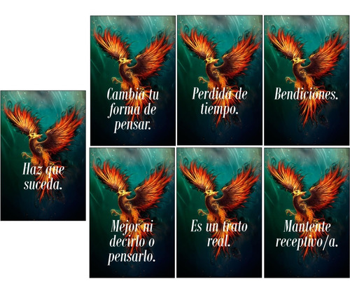 Oraculo Del Ave Fenix En Español De Bolsillo Tarot