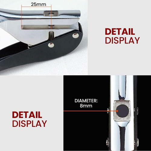 A 8mm Portable Single Hole Punch
