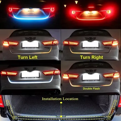 Tira Cinta Luz Led Baúl Función Stop Reversa Direccionales