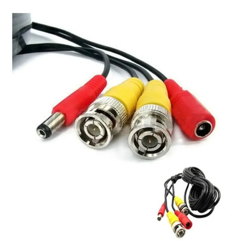 Imagen 2 de 6 de Cable Video 5 Mtr Cámaras Seguridad Cctv Dvr Balums Anera