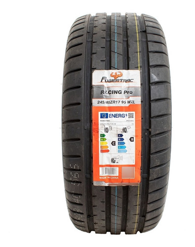 Llanta 245/40r17 Powertrac Racing Pro( Paquete De 1 Llanta )