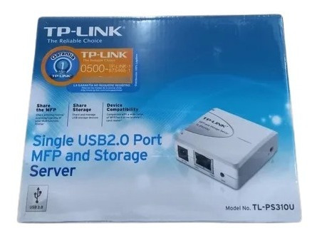 Imagen 1 de 4 de Print Server Tp-link Tl-ps310u Usb
