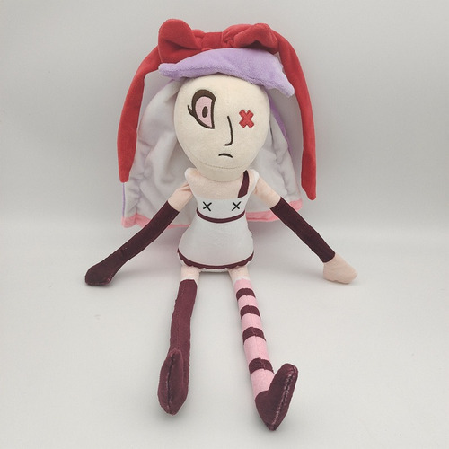 Hazbin Hotel Alastor Morado Peluche Muñeca Cumpleaño Regalo