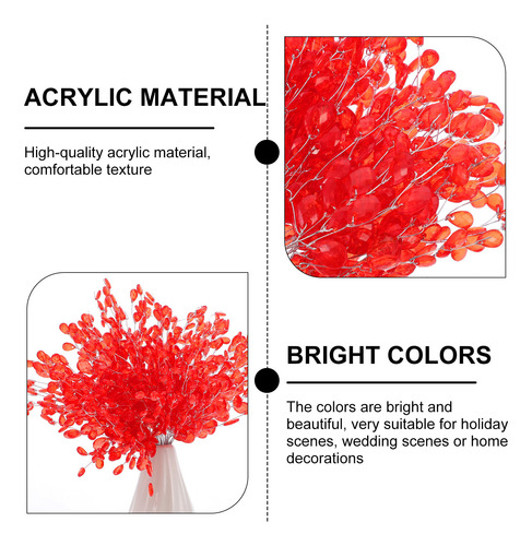 50 Unidades De Decoración Con Forma De Flor En Forma De Gota
