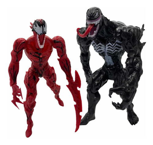 Set Juguetes Venom Carnage Anti-venom Simbiontes Accesorios