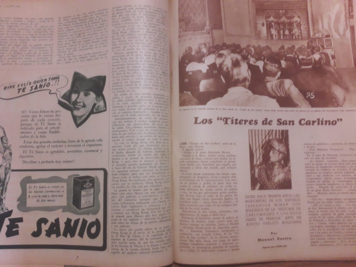 Revista Leoplan 1940 Cine Graf Spee Titeres Barracas Mocho (Usado)