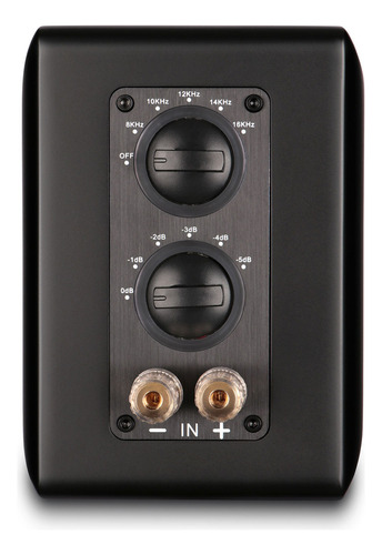 Aperion Audio Par De Altavoces Super Tweeter De Cinta De Aluminio Mkii negro