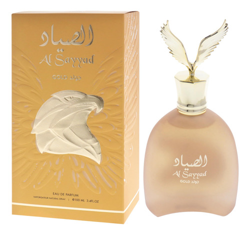 Perfume Risala Al Sayyad Gold Eau De Parfum, 100 Ml, Para Un