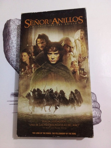 Imagen 1 de 2 de El Señor De Los Anillos. La Comunidad - Vhs - Avh, 2002 - U