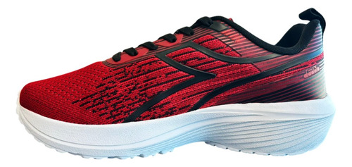 Zapatillas Diadora Proton Hombre Rojo Negro