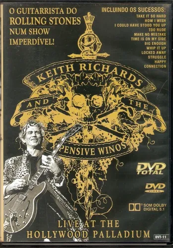 Dvd - Keith Richards - And The Xpensive Winos