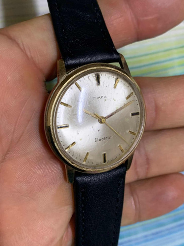 Reloj De Pulso Timex Electric Dorado (Usado)
