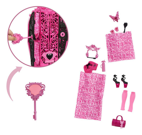 Monster High Muñeca Skulltimate Modas Secretas Draculaura