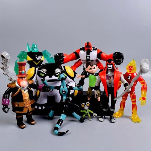 Coleção De Bonecas 9 Ben10 Defenders Of The Earth Hacker