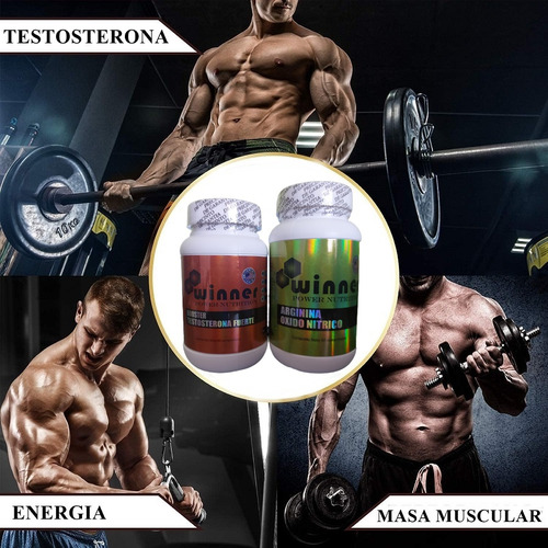 Míralo Combo Oxido Nítrico + Booster Fuerte Testosterone. Neutro
