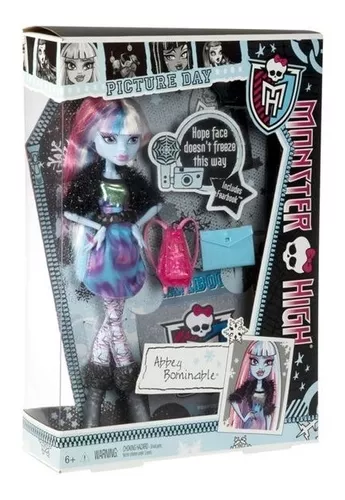 Boneca Abbey Bominable Monster High G3 Básica Importada