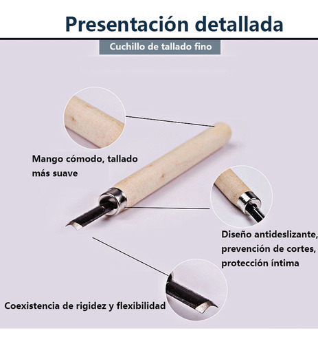 Tallado De Madera Mano De Carpintero Herramienta De Cincel C