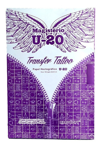 Hectografico Magisterio U20 Resma Tatuajes Tatuar Tatuador