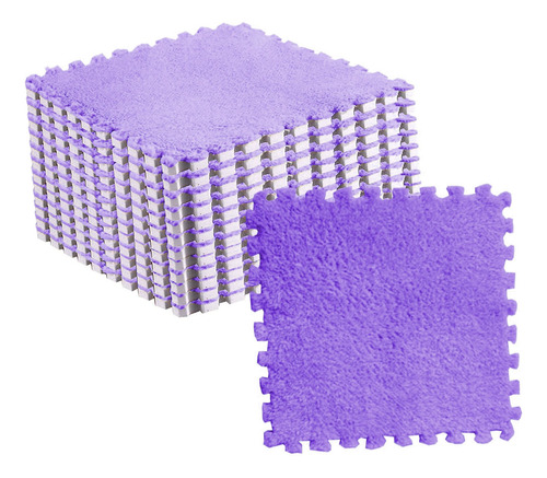 Alfombrilla De Peluche Para Rompecabezas, 10 Piezas, Baldosa