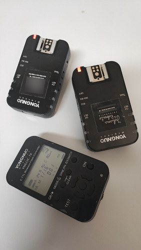 Controle Remoto Flash Yongnuo Yn622c-tx + 2 Receptor Yn622c (Usado)