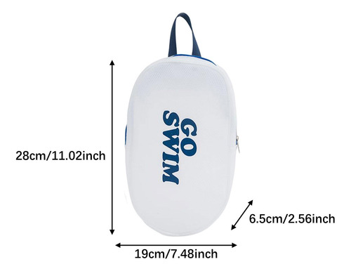 Bolsa De Playa Bolsa De Natación Piscina 19cmx6.5cmx28cm