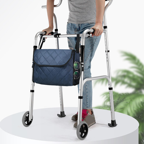 Bolsa Para Silla De Ruedas Colgar En La Espalda Azul Oscuro