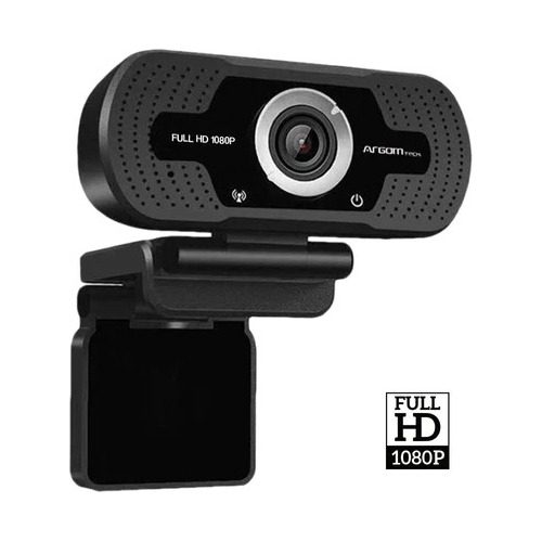 Camara Web Argom Tech Cam 40hd 1080p Con Microfono Usb