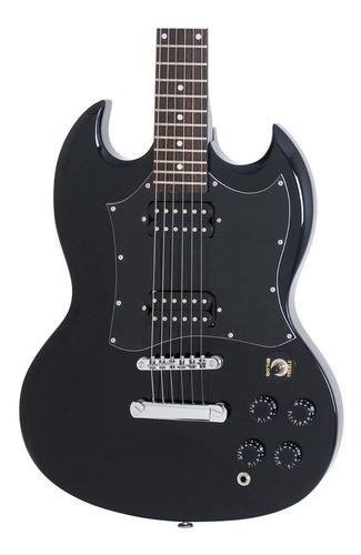 Imagen 2 de 4 de Guitarra eléctrica Epiphone SG G-310 de caoba ebony con diapasón de palo de rosa