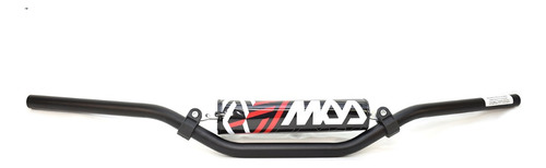 Manubrio Aluminio Mda Motocross Bajo Tipo Tornado Negro