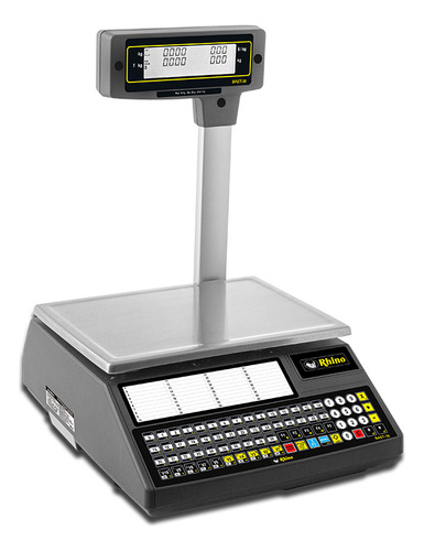 Báscula comercial digital Rhino BAET-30 30kg con mástil 127V 34 cm x 26 cm