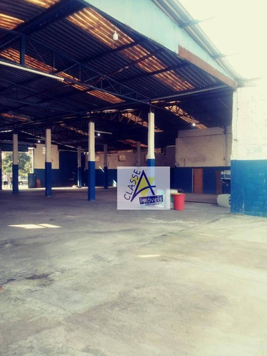 Imagem 4 de 12 de Galpão Para Alugar, 1000 M² Por R$ 9.900,00/mês - Vila Assis Brasil - Mauá/sp - Ga0128
