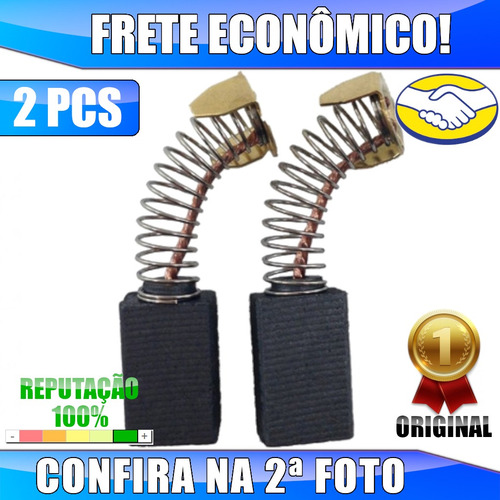 (( Original )) Par Escova Carvão Serra Circular Bosch Gks190