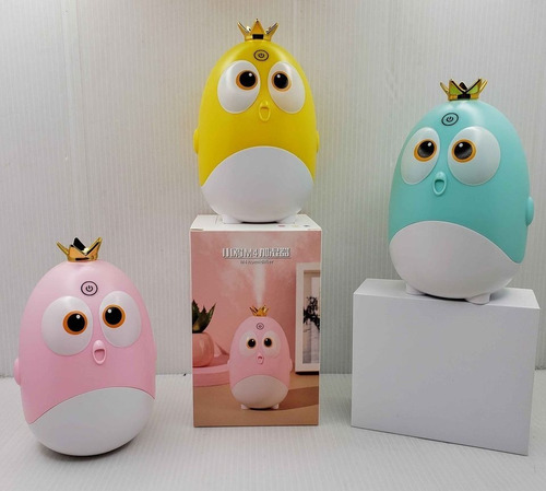 Humidificador Difusor De Aromas 230ml Aromaterapia Portatil Color Rosa