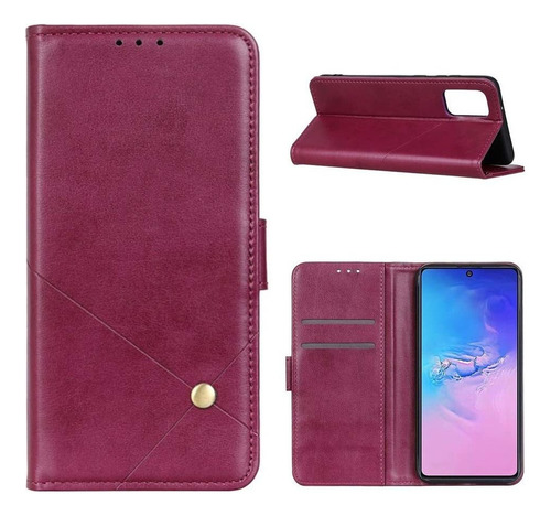 Funda Tipo Libro Para Samsung Galaxy S10 Lite (piel S D8273)