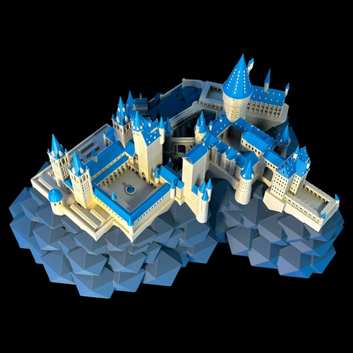 Figura Castillo Hogwarts Harry Potter Maqueta Magia Castle