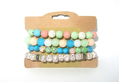 Pulsera Dama Corona Set Manilla X 4 Dijes Ancla Ala Corona
