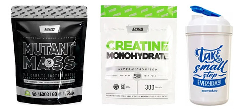 Star Nutrition Combo Mutant Mass Cookies And Cream 1,5 Kg + Creatina X300 Gr + Shake
