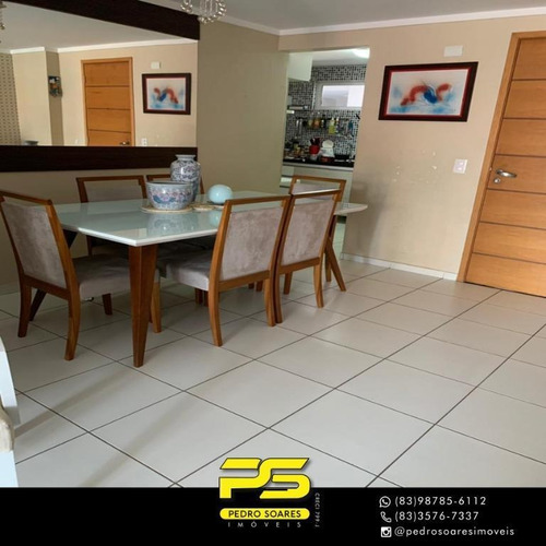 (oportunidade) Apartamento Com 3 Dormitórios À Venda, 98 M² Por R$ 450.000 - Jardim Oceania - João Pessoa/pb - Ap4570