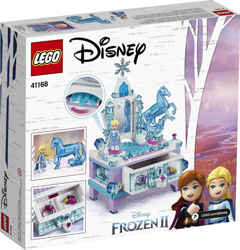 Imagen 7 de 7 de Lego Frozen 2 Joyero De Elsa 41168 300 Pzs Disney Original